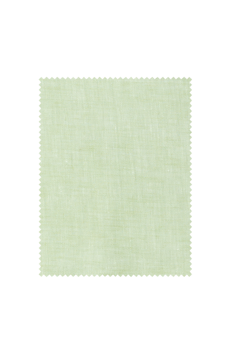 Paul Fredrick Linen Chambray Twill Flat Front Shorts, Alternate, color, Ivory