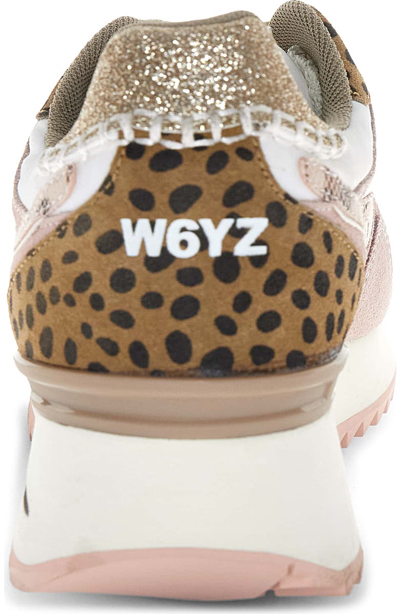 W6YZ Yak Mixed Media Sneaker, Alternate, color, Beige White