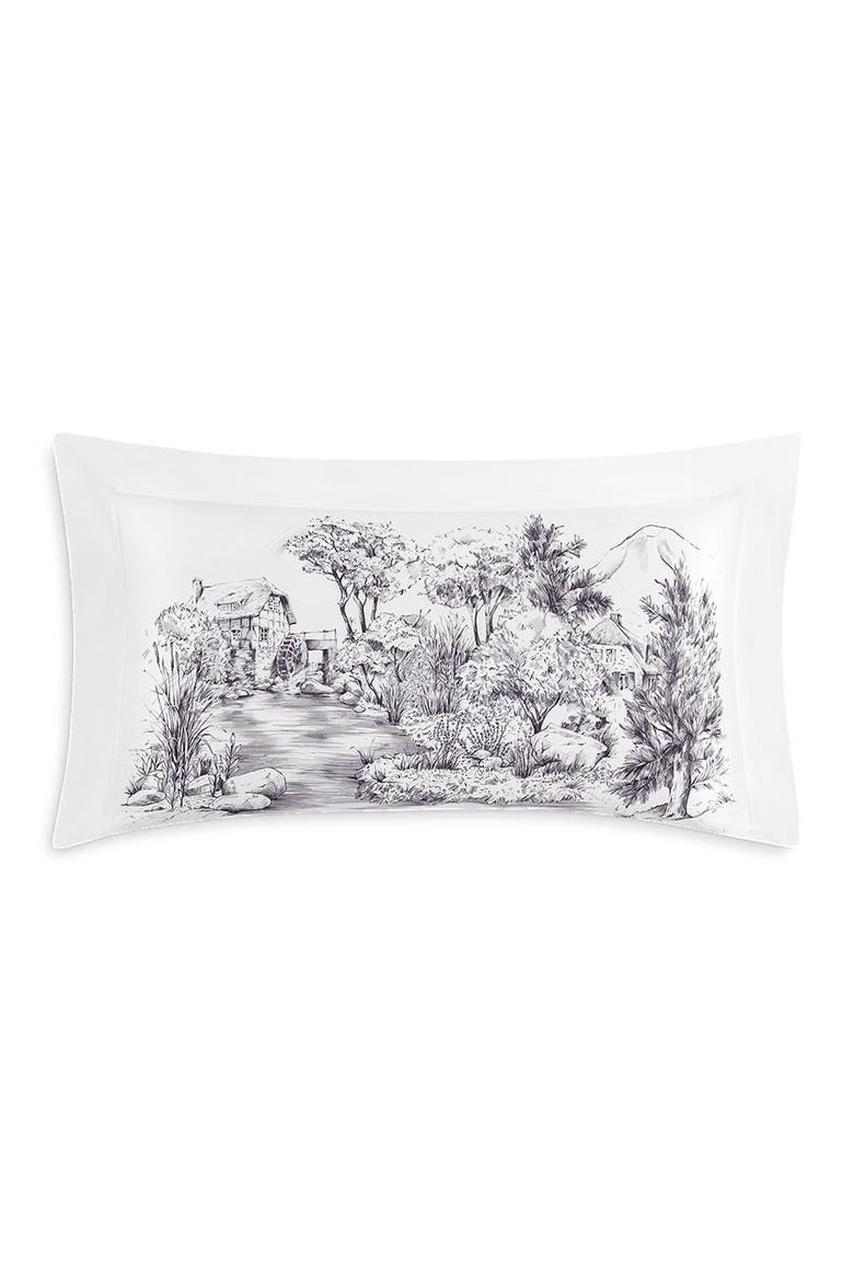 Goranna pillowcase, Alternate, color, White