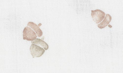 Little Unicorn Cotton Muslin Swaddle Blanket In White
