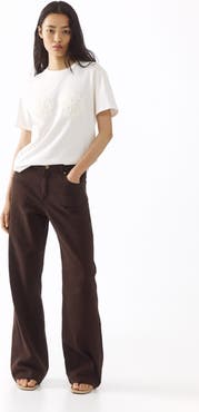 H&M Straight-leg twill pants