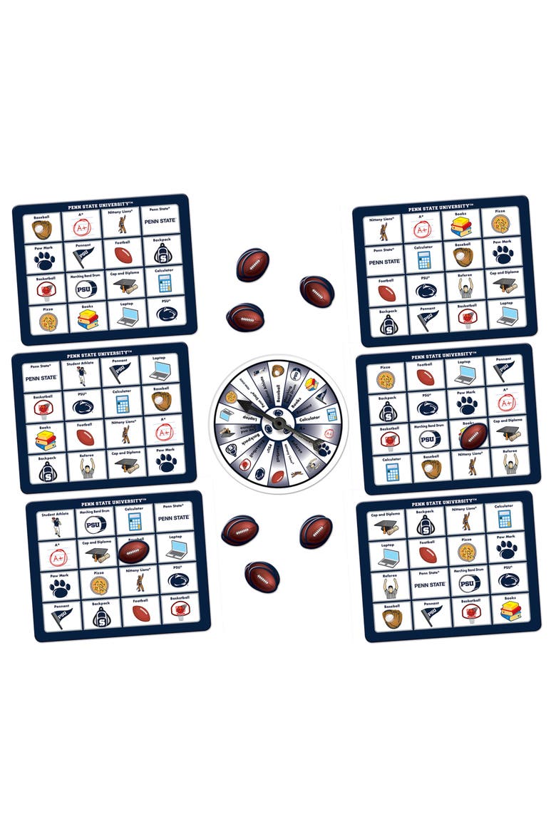 Penn State Nittany Lions NCAA Bingo Game, Alternate, color, Multicolor
