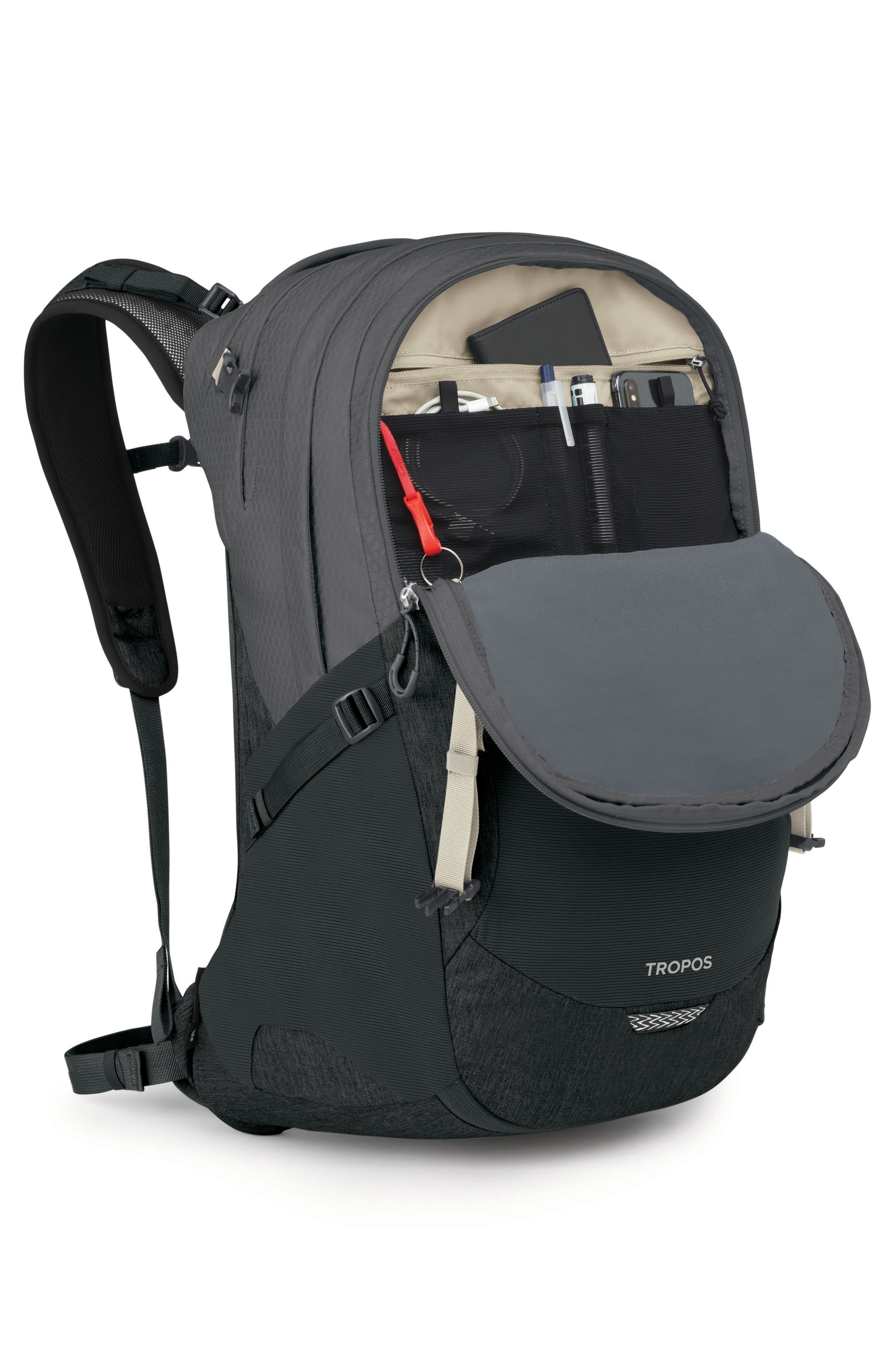 Tropos 32-Liter Backpack, Alternate, color, PHANTOM GREY HEATHER