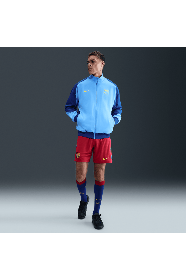Men's Nike Blue Barcelona Special Edition Strike Anthem Full-Zip Dri-FIT Jacket, Main, color, Blue