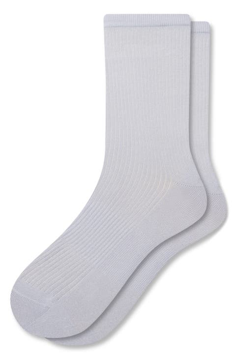 Featherweight Rib Quarter Socks