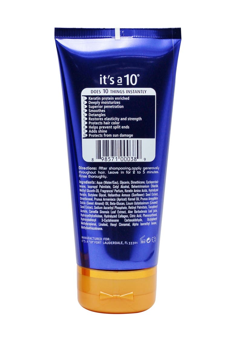 ITS A 10 Miracle Deep Conditioner Plus Keratin - 5 oz., Alternate, color,