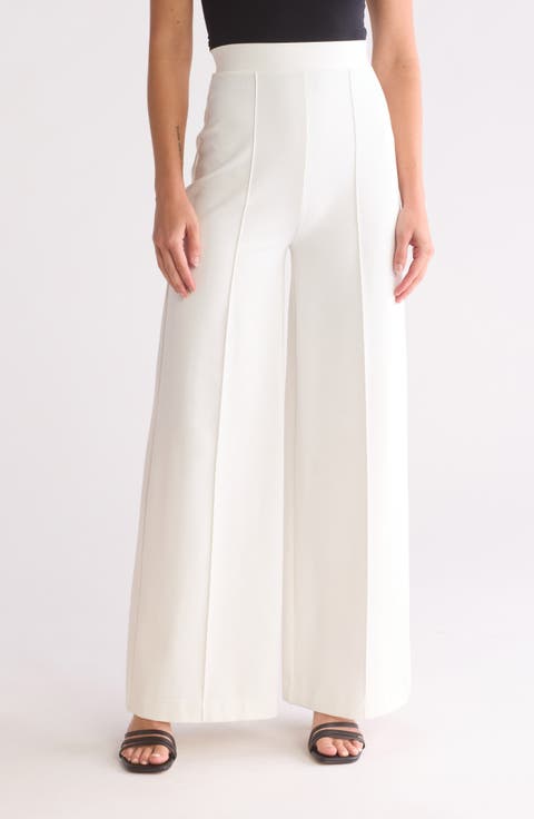 パンツ Blanca Vita High-Waisted Trousers With Pleats And Hidden Blanca Vita | Pants & Jumpsuits | Blanca Vita Highwaisted