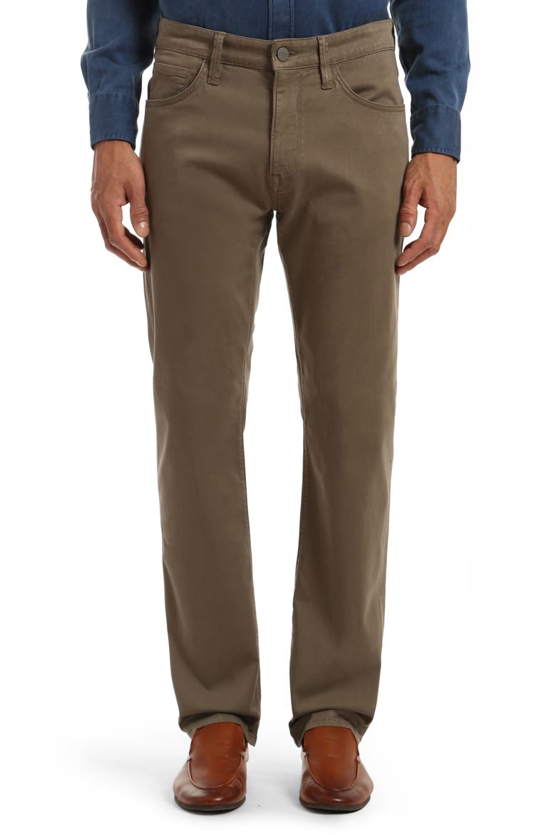 Charisma Relaxed Fit Stretch Five-Pocket Pants, Main, color, CANTEEN TWILL