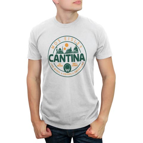 Men's Star Wars Mos Eisley Cantina Badge  Graphic T-Shirt