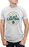 Star Wars Men's Star Wars Mos Eisley Cantina Badge  Graphic T-Shirt
