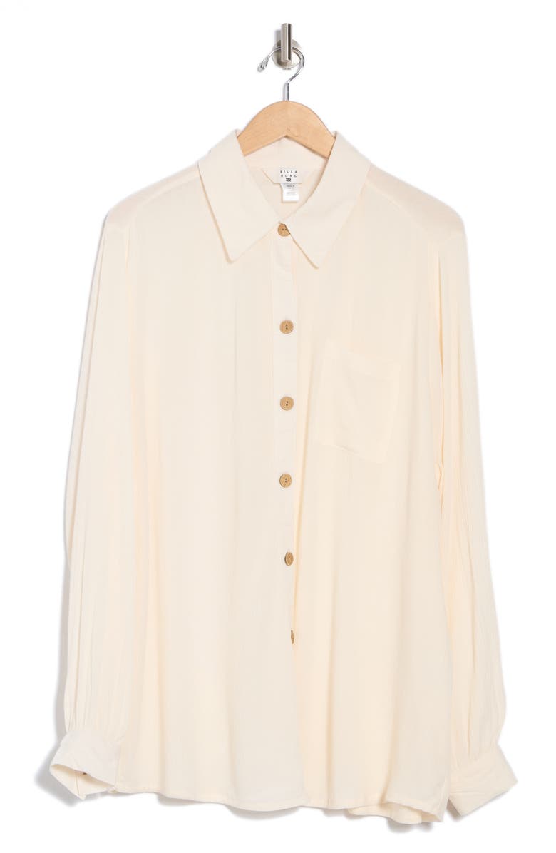 Billabong Vacation Mode Tunic, Alternate, color, White Cap