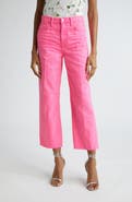 L'AGENCE June High Waist Crop Stovepipe Jeans