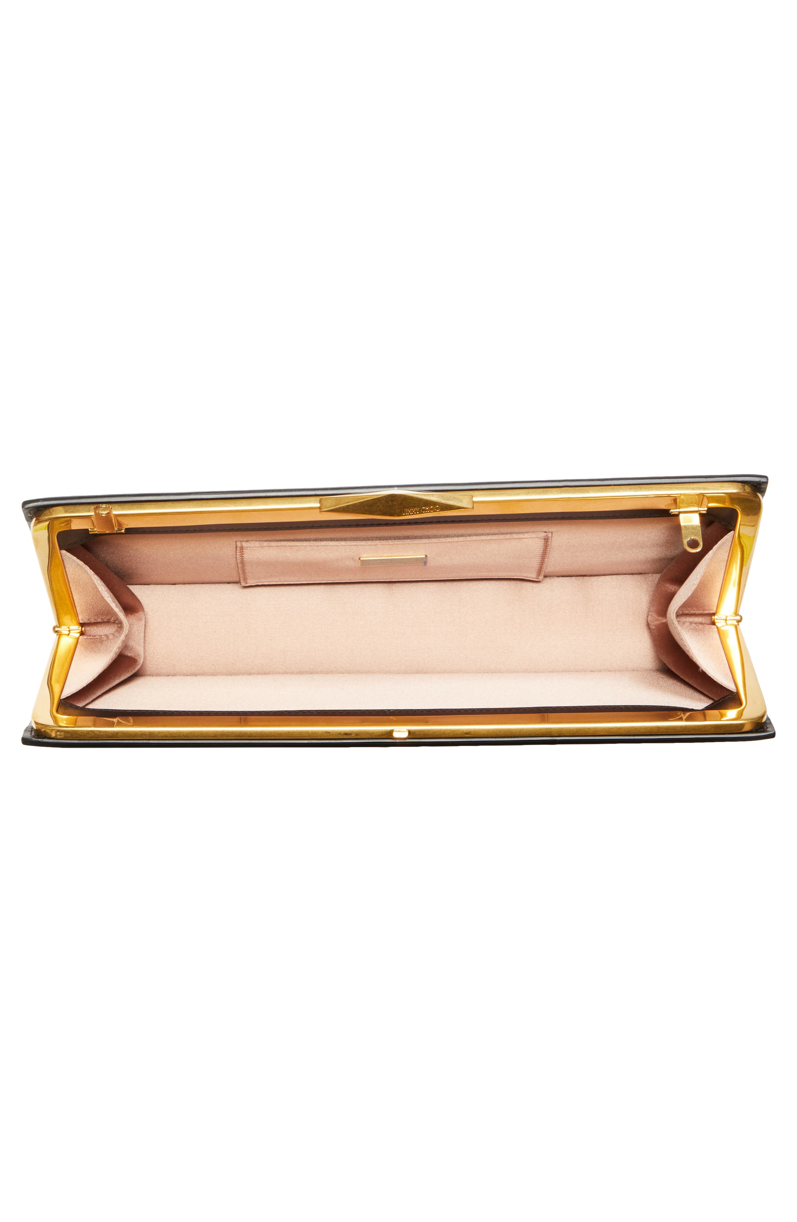 Jimmy Choo Diamond Leather Cocktail Clutch, Alternate, color, 