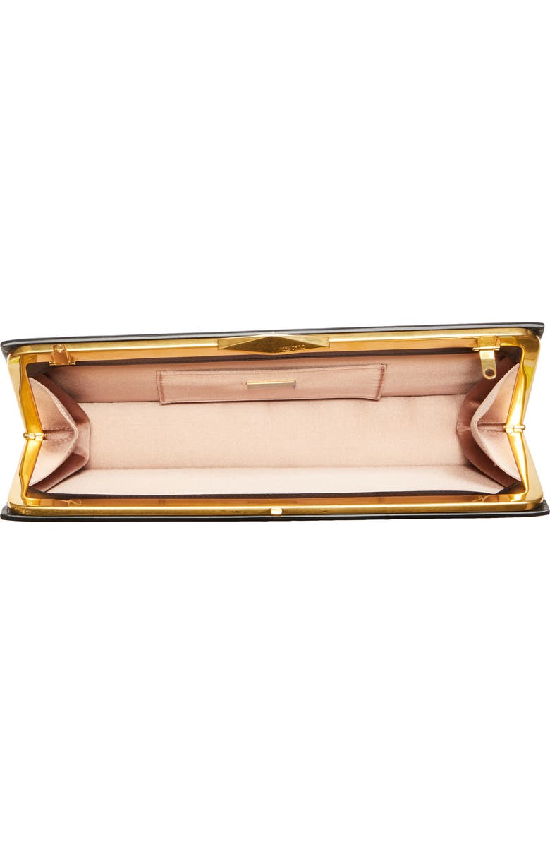 Jimmy Choo Diamond Leather Cocktail Clutch, Alternate, color,