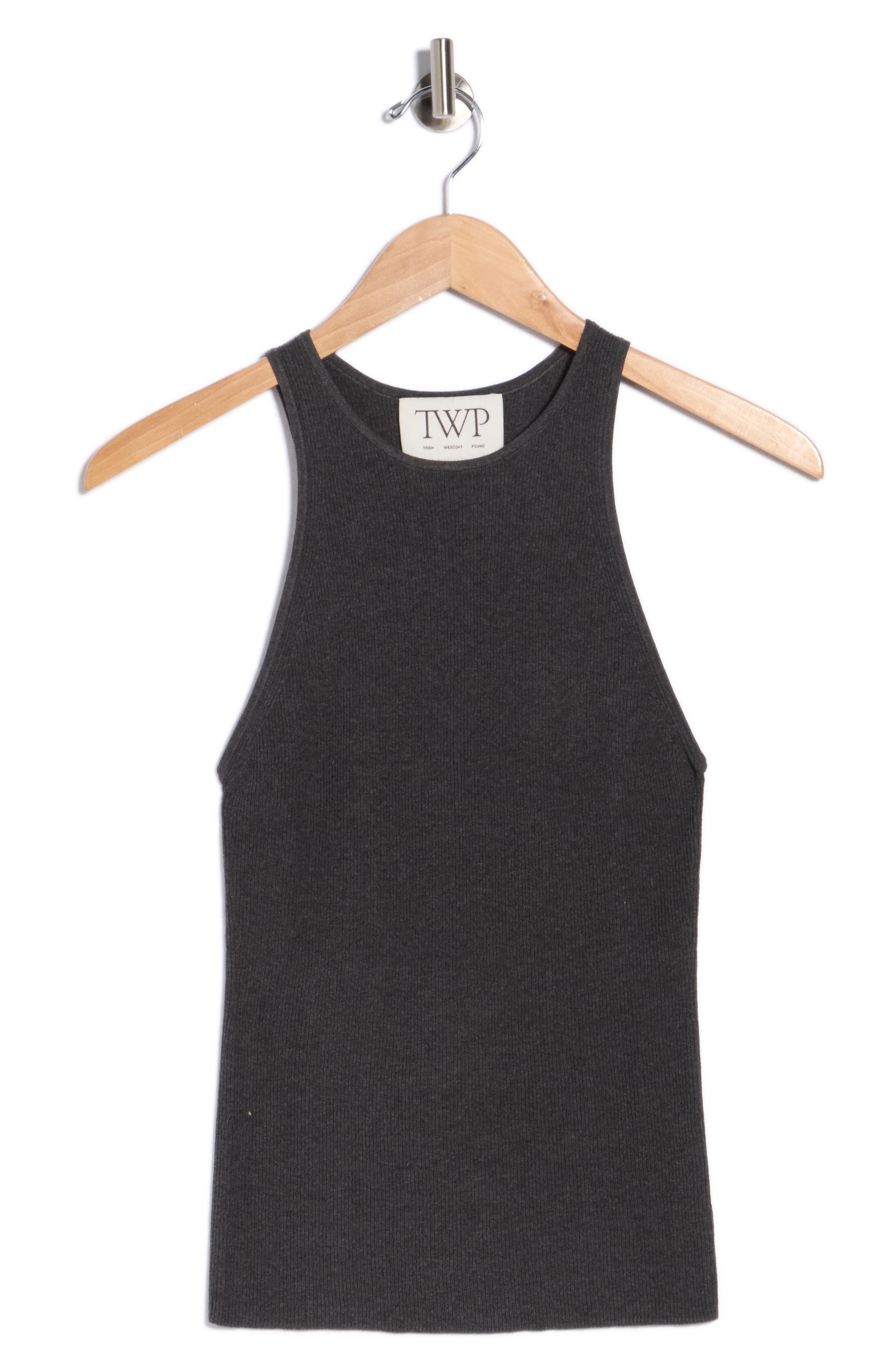 Harbor Ribbed Leather Tank