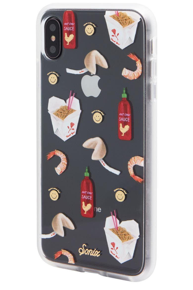 Take Out iPhone X/xs, XR & X Max Case, Alternate, color, RED