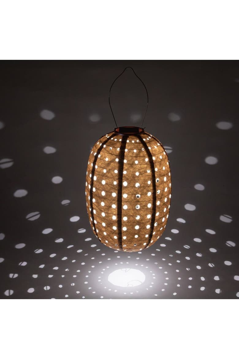 Soji Stella - Barrel Swiss Dot - Solar Lantern, Alternate, color, Rose