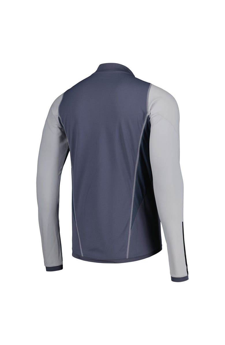 adidas Men's adidas Gray Orlando City SC 2023 On-Field AEROREADY Quarter-Zip Training Top, Alternate, color,