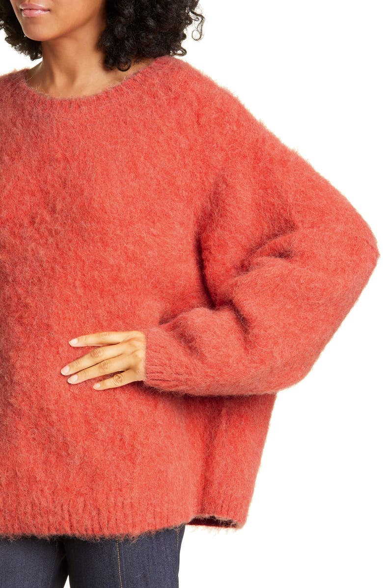 Cinq à Sept Daniella Wool & Alpaca Blend Sweater, Alternate, color, 