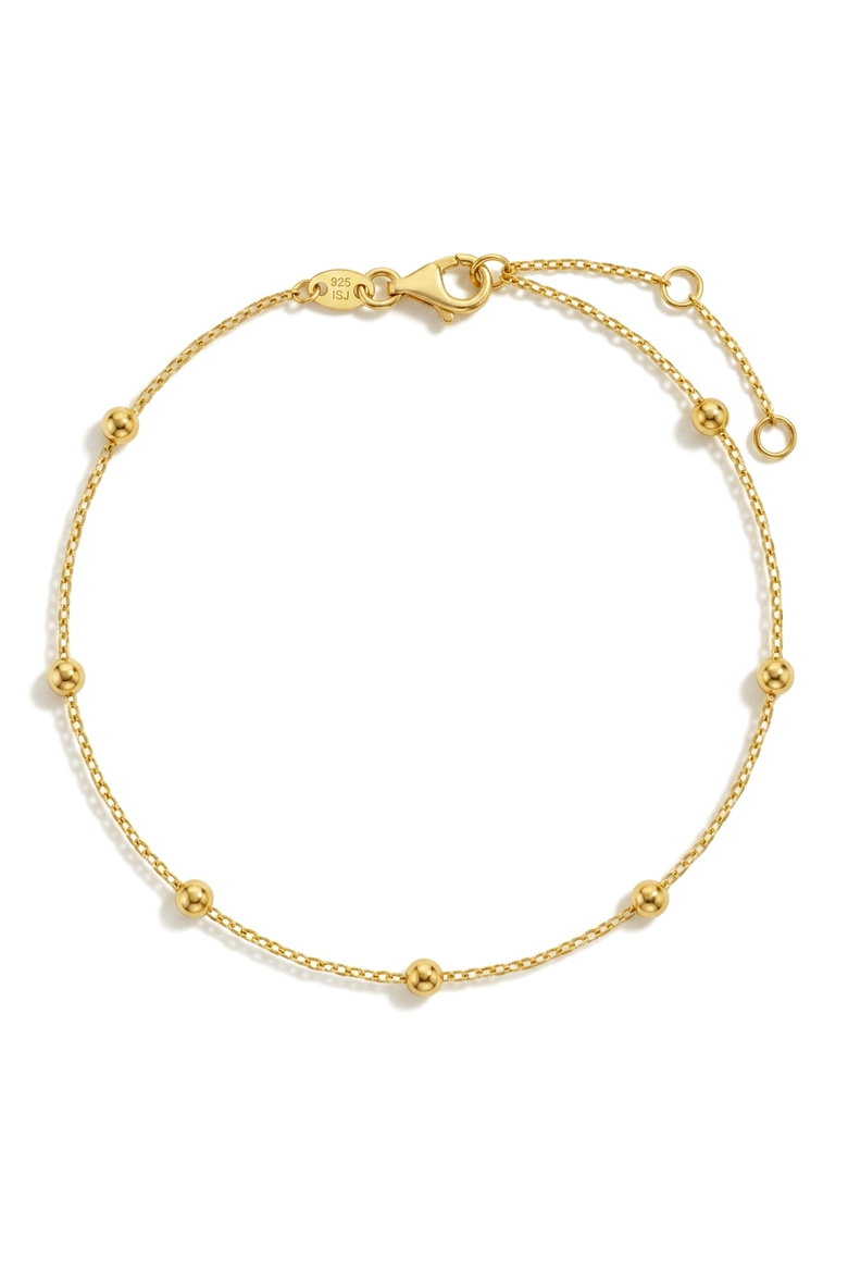 2mm Satellite Women's Bracelet, Main, color, Gold