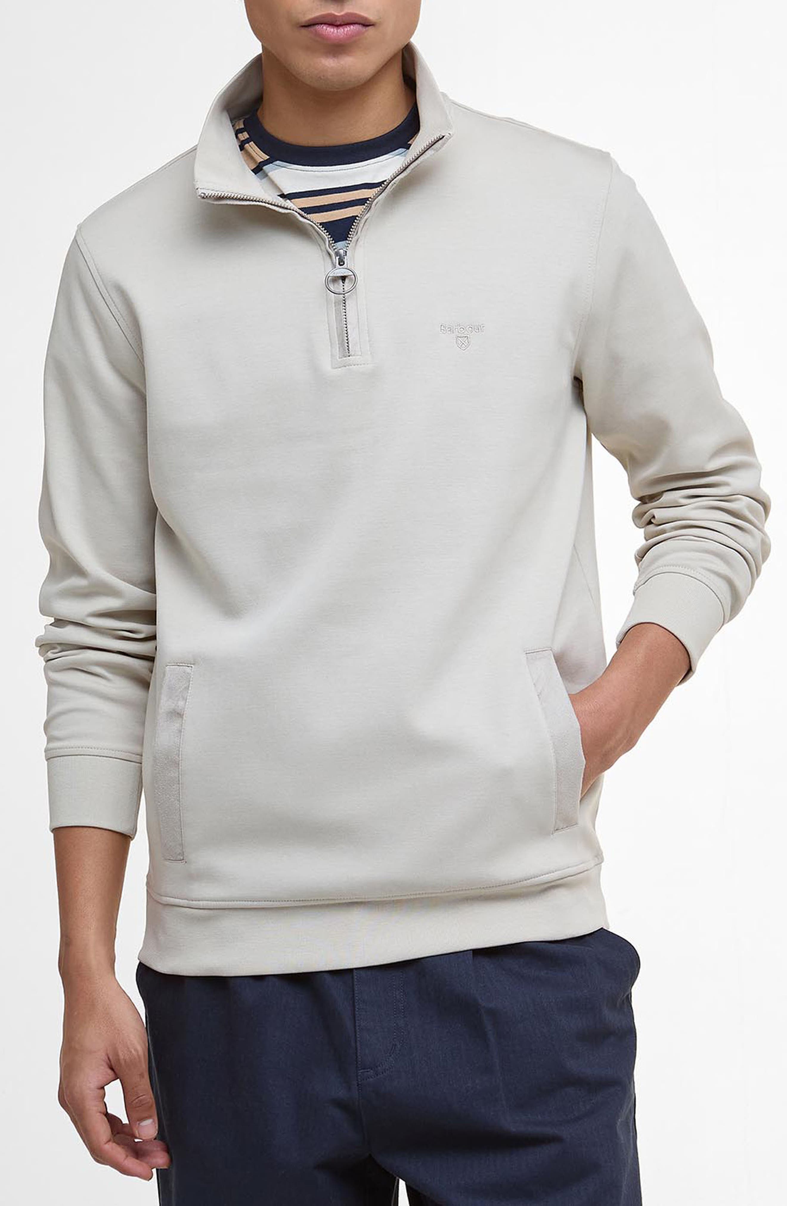 Barbour Lambeth Quarter Zip Pullover