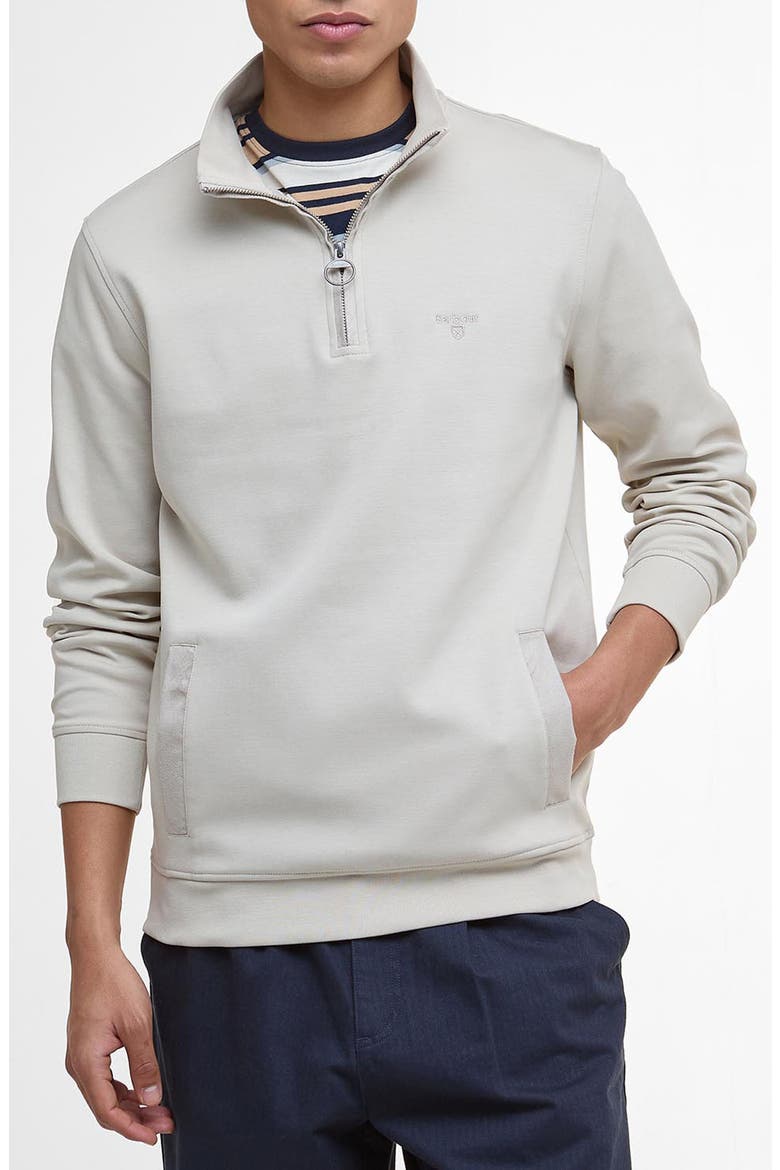 Lambeth Quarter Zip Pullover, Main, color, MIST
