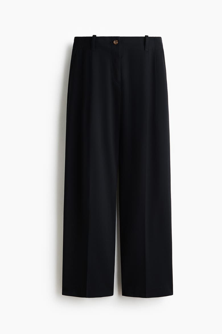 Tailored Trousers, Alternate, color, Black