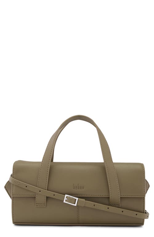 behno Mini Michelle Nappa Leather Crossbody Bag in Wood at Nordstrom