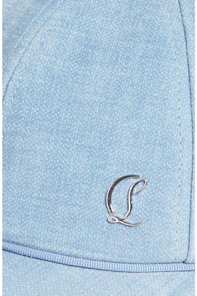 Mooncrest Suede Baseball Cap, Alternate, color, CERULEO
