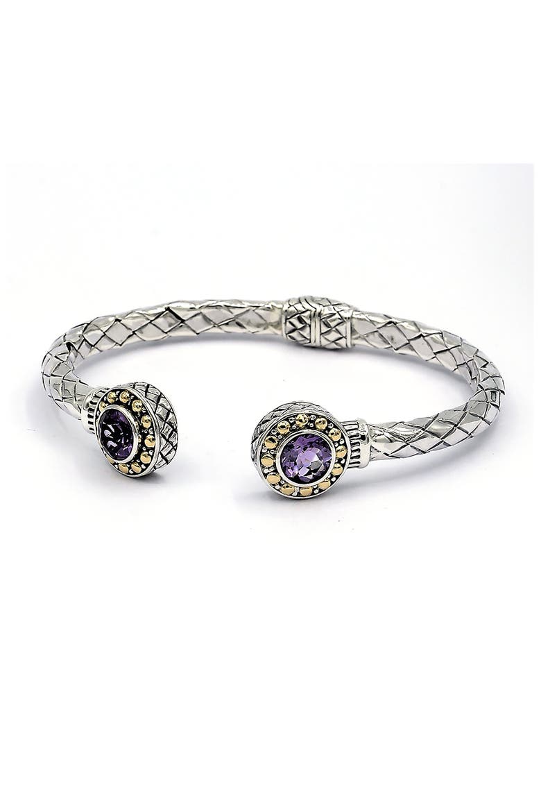 Woven Bangle, Main, color, PURPLE