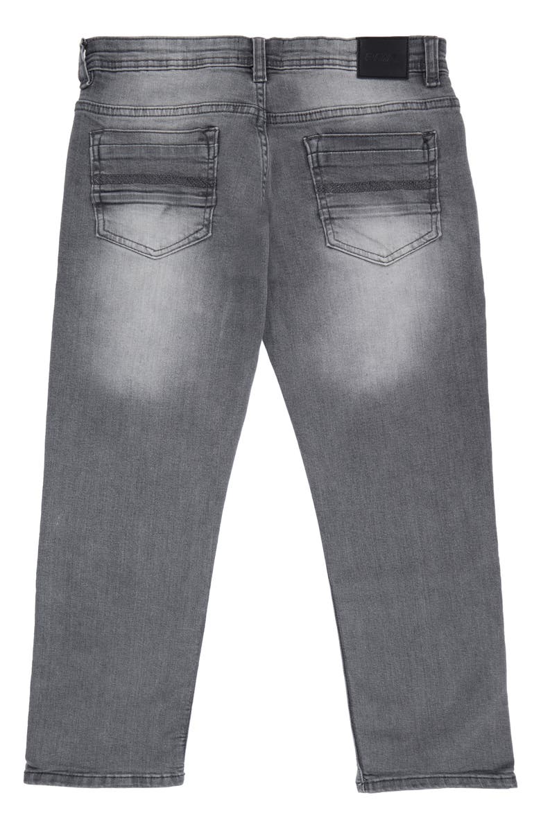 XRAY Kids' Raw X Rip & Repair Jeans, Alternate, color, Grey