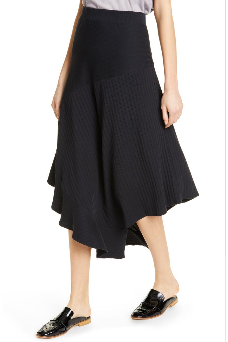 Endless Summer by Free People Beachwood Skirt, Alternate, color, BLACK