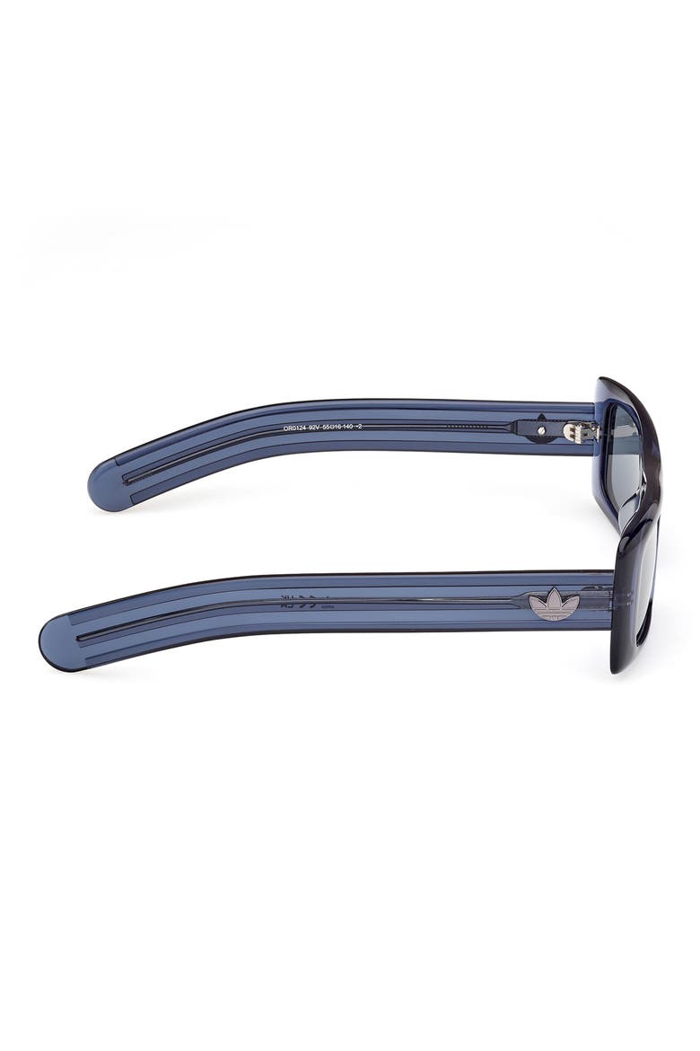 Rectangular Sunglasses, Alternate, color, BLUE/ OTHER/ BLUE