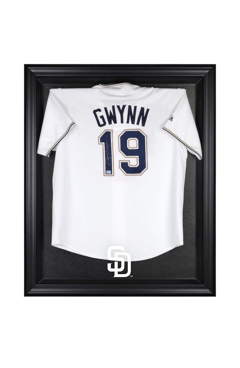 FANATICS AUTHENTIC San Diego Padres Black Framed Logo Jersey Display Case, Main, color, 