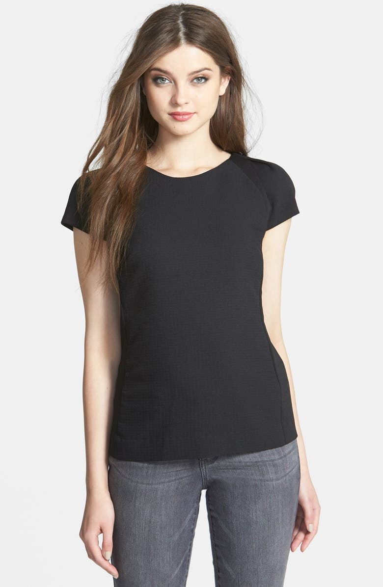 Halogen<sup>®</sup> Colorblock Mixed Media Top, Main, color, 