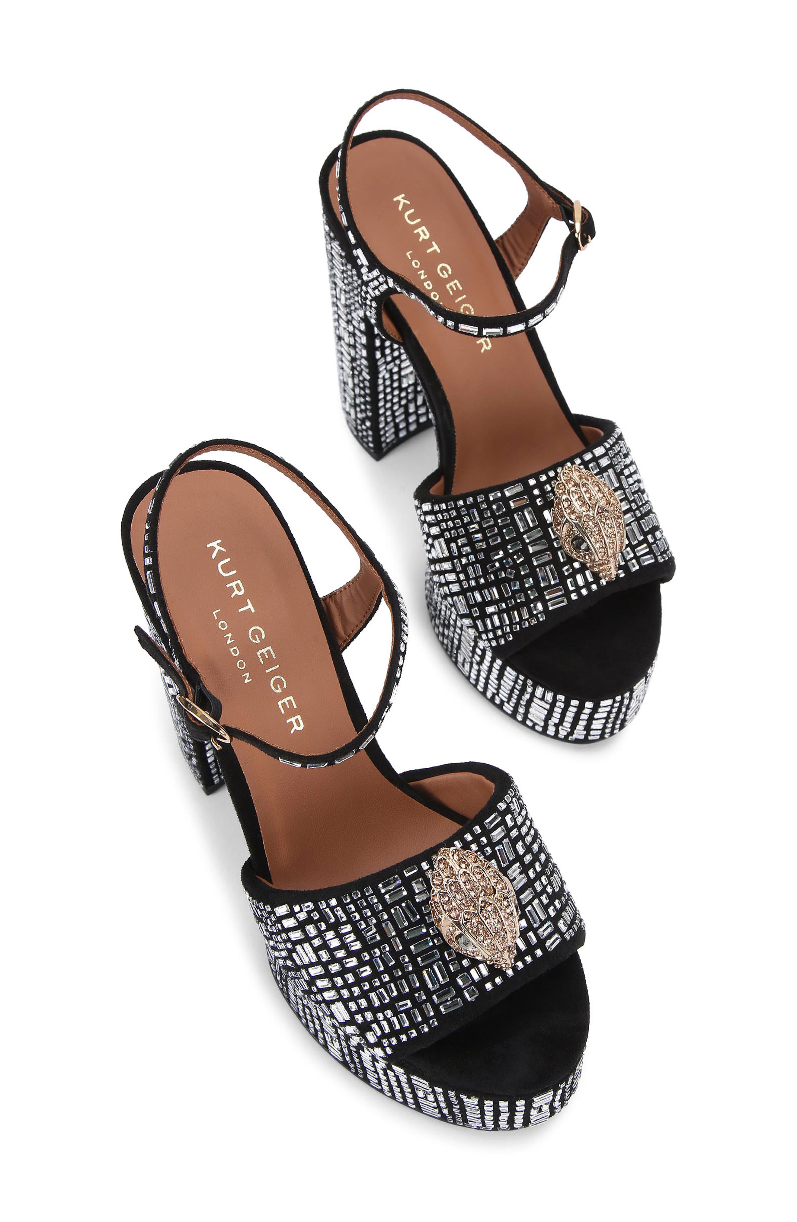 Kurt Geiger London Kensington Platform Sandal, Alternate, color, Grey