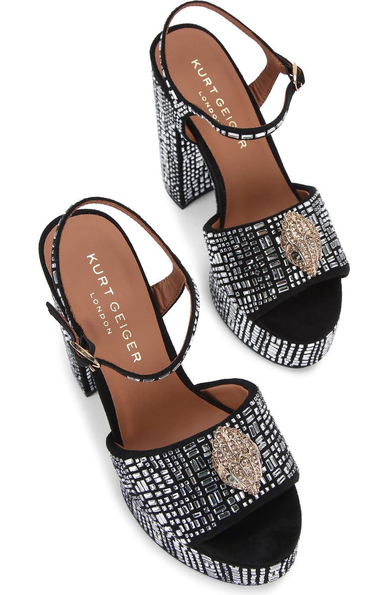 Kurt Geiger London Kensington Platform Sandal, Alternate, color, Grey