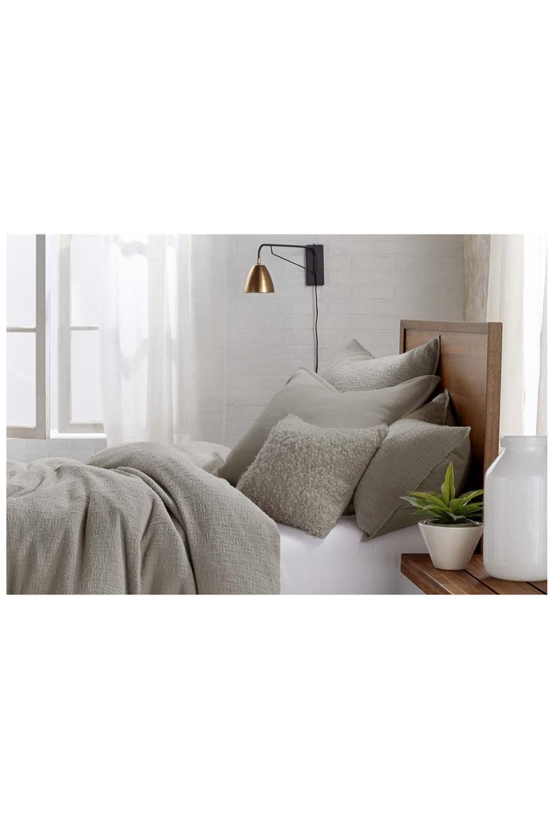 Pure Looped Accent Pillow, Alternate, color, GREY