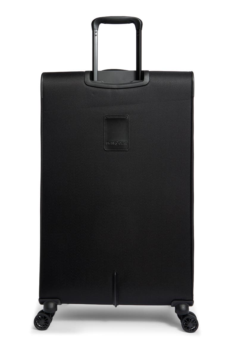 28-Inch Softside Spinner Luggage, Alternate, color, BLACK