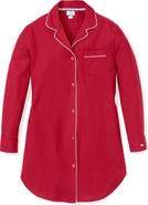 Petite Plume Cotton Flannel Nightshirt