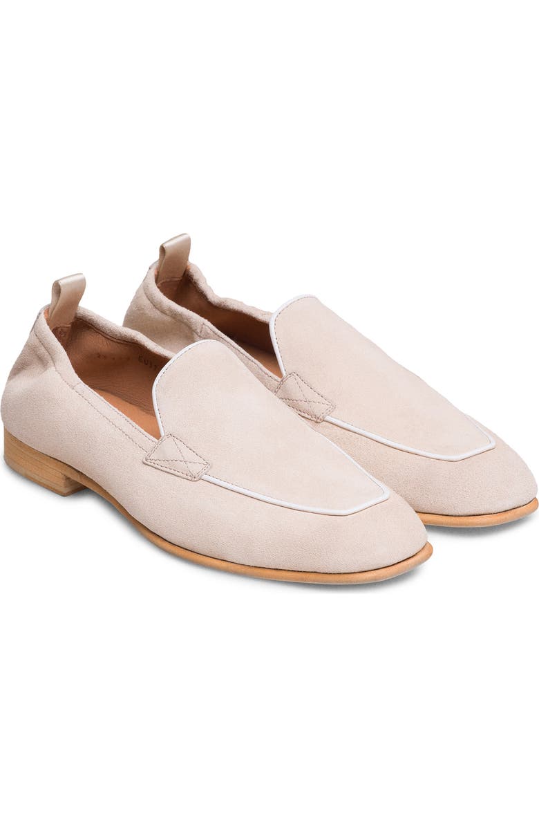 Magnanni Bella Loafer, Main, color, Champagne Suede