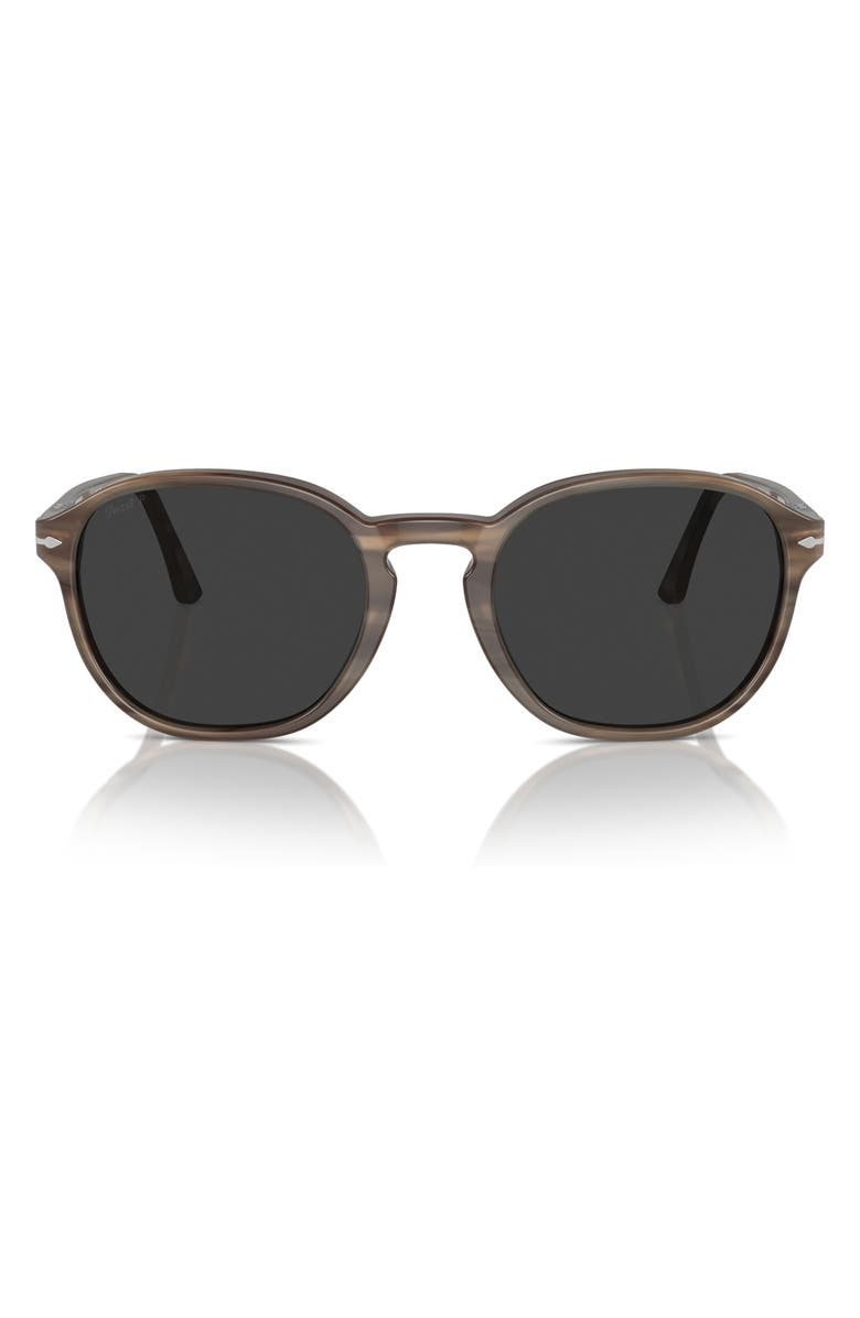 Persol 55mm Polarized Pillow Sunglasses, Alternate, color, 