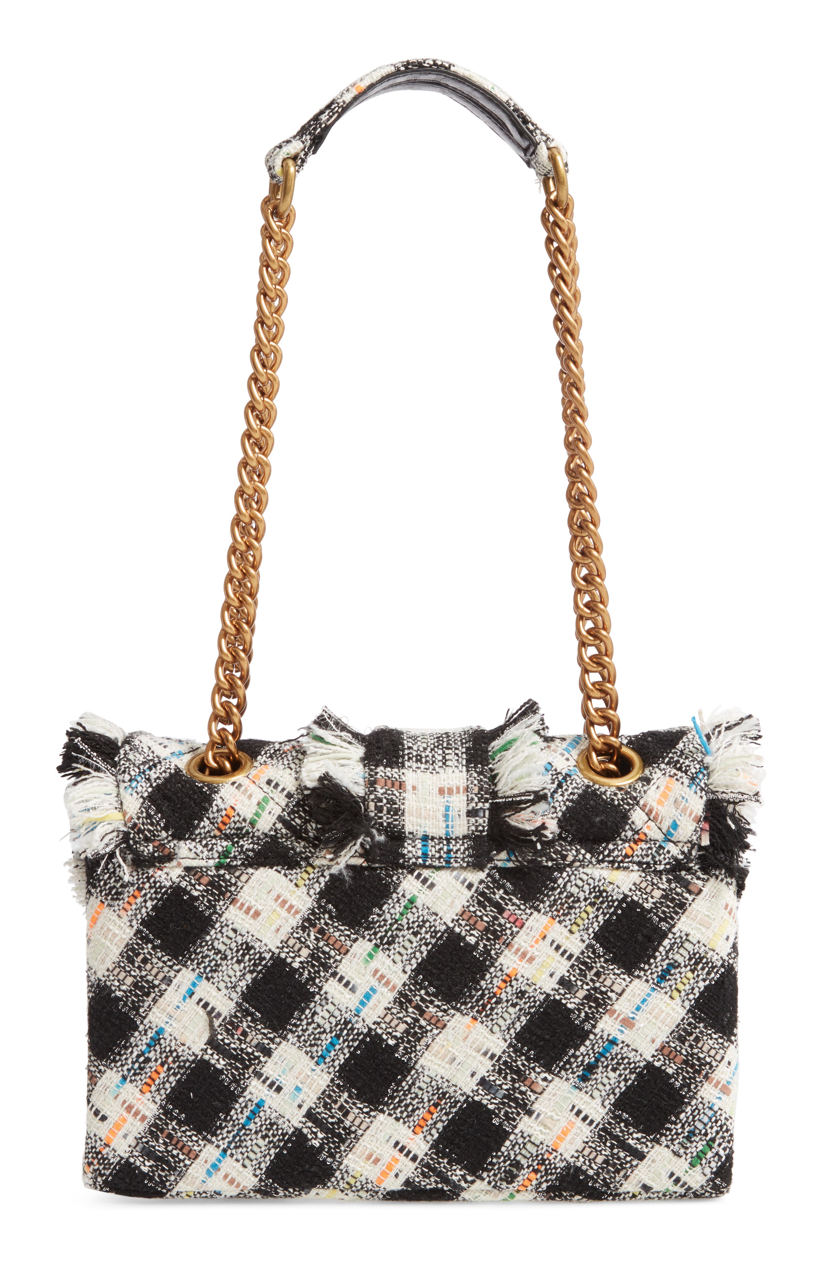 Kurt Geiger London Kensington X Tweed Shoulder Bag, Alternate, color, 