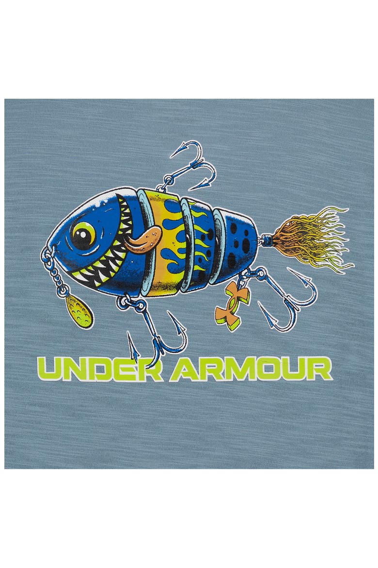 Kids' Lured In Long Sleeve T-Shirt, Alternate, color, BLUE WIND