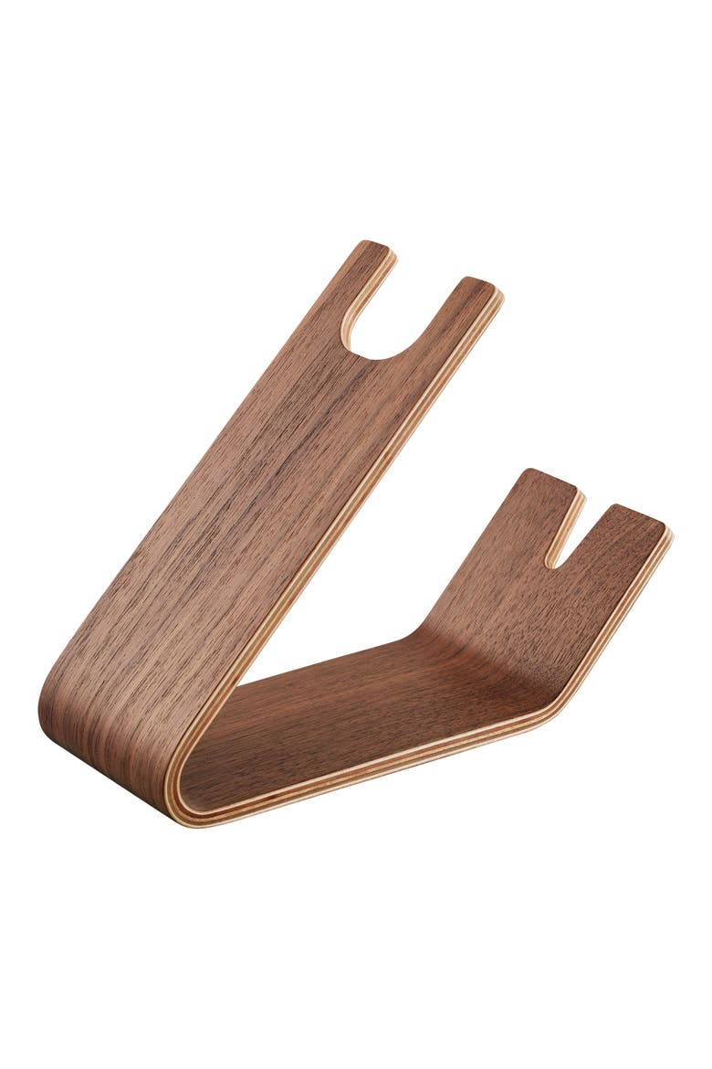 Hair Dryer & Iron Stand, Main, color, WALNUT