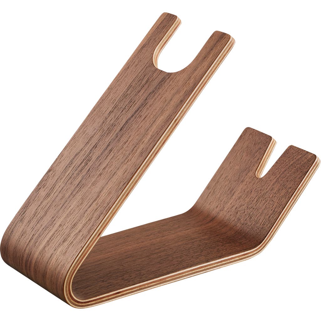 Yamazaki Hair Dryer & Iron Stand In Brown