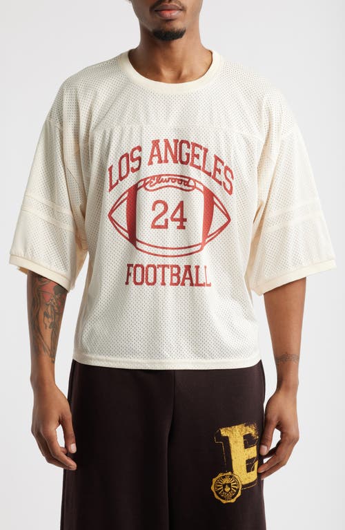 Elwood Mesh Practice Jersey Top In Field White