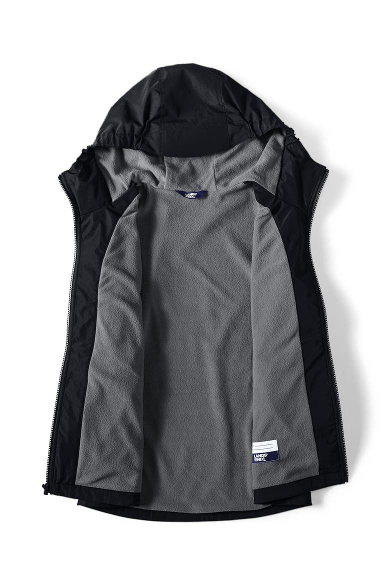 School Uniform  Rain Jacket, Alternate, color, Black