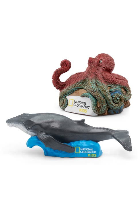 National Geographic Whale & Octopus Tonie Audio Character Bundle