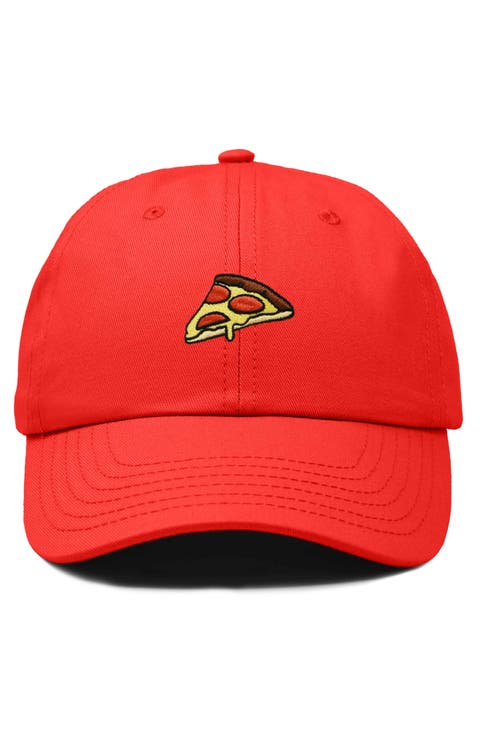 Pizza Slice Embroidered Dad Hat